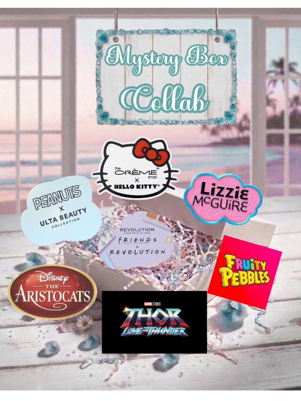 #C1 Collab Character - Mystery Beauty & Makeup Box Great for trying new products